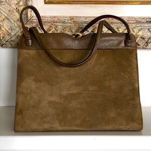 Vintage Suede Handbag